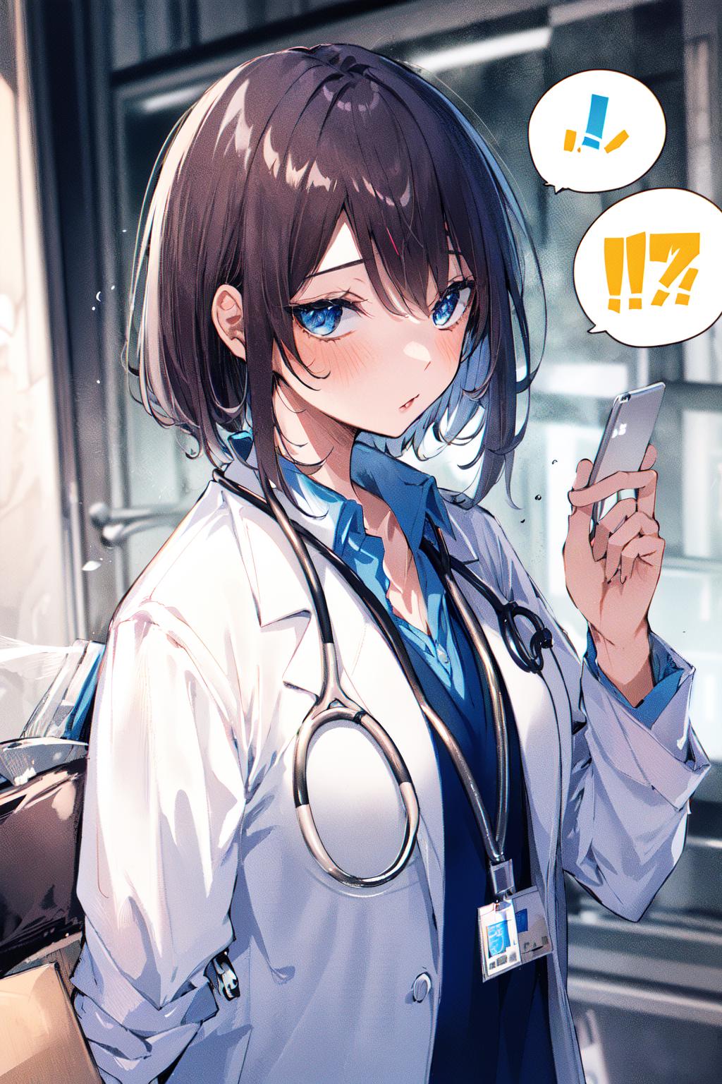 Stethoscope - Hospital - Zerochan Anime Image Board